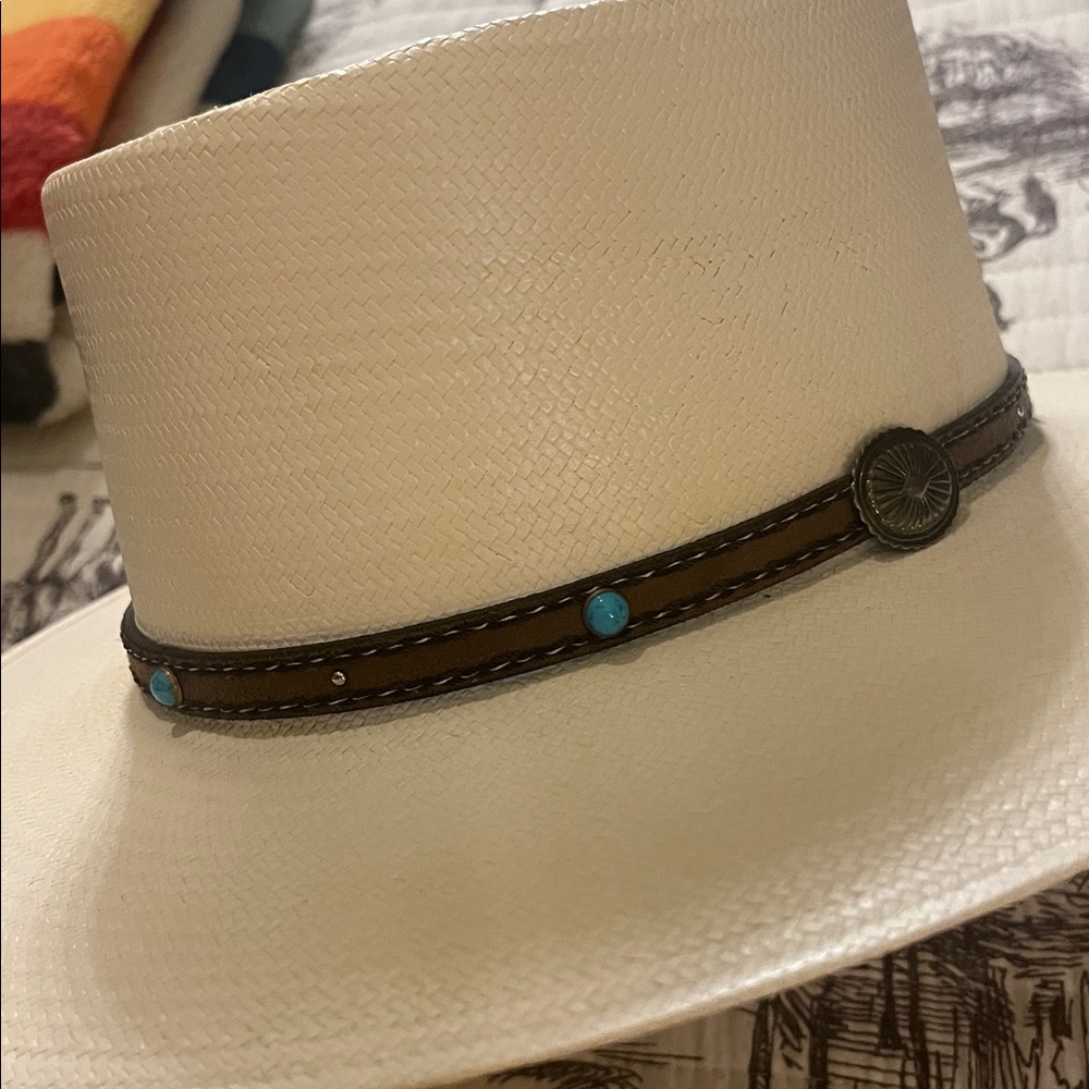 Stetson Gleeson straw sun hat - Picture 13 of 14